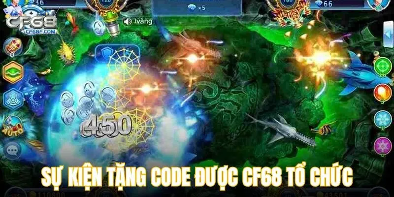 Sự kiện tặng code được CF68 tổ chức hàng tuần